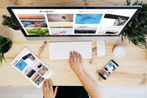 Portfolio of web development projects